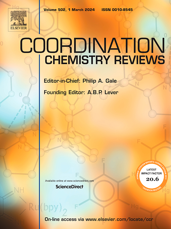 Go to journal home page - Coordination Chemistry Reviews